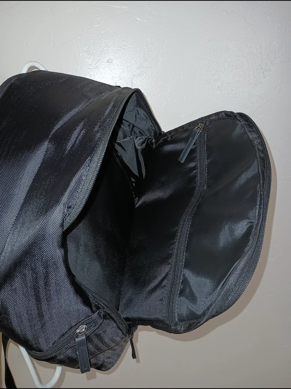 Source Unknown Black Men's Travel Backpack